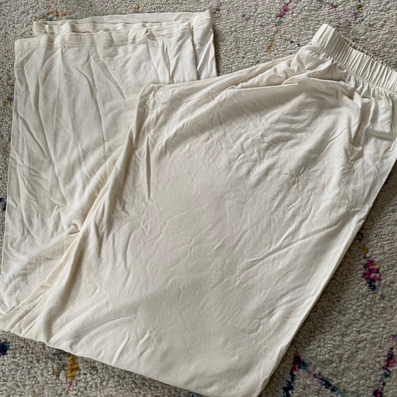 Naked Princess cream lounge pants. Small - Picture 1 of 2